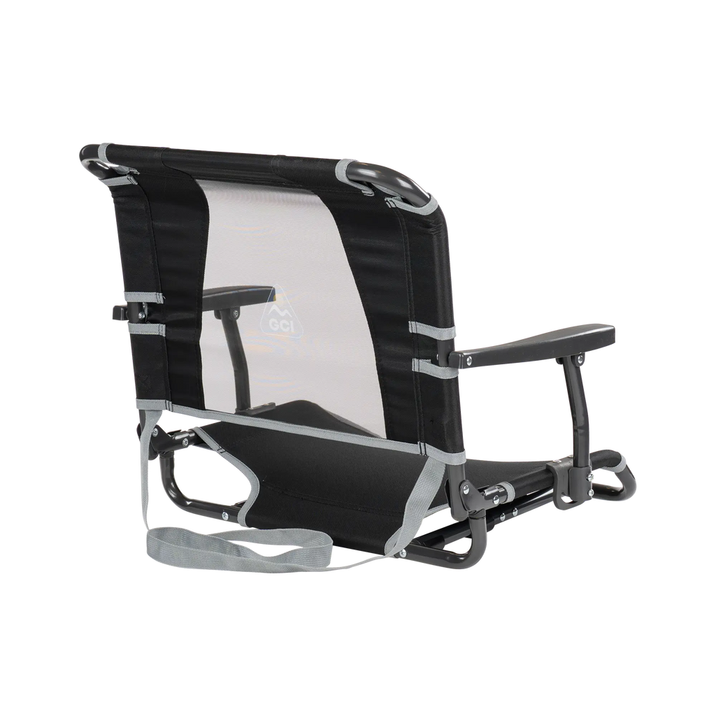 Heavy Duty Big Comfort Stadium Chair with Armrests - Rocker Chair for Camping & Lawns Detail