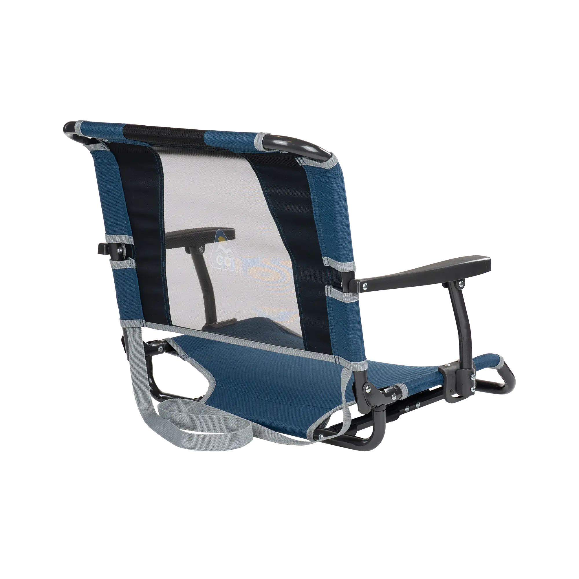Heavy Duty Big Comfort Stadium Chair with Armrests - Rocker Chair for Camping & Lawns Detail