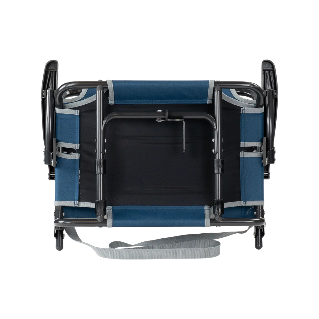 Heavy Duty Big Comfort Stadium Chair with Armrests - Rocker Chair for Camping & Lawns Detail