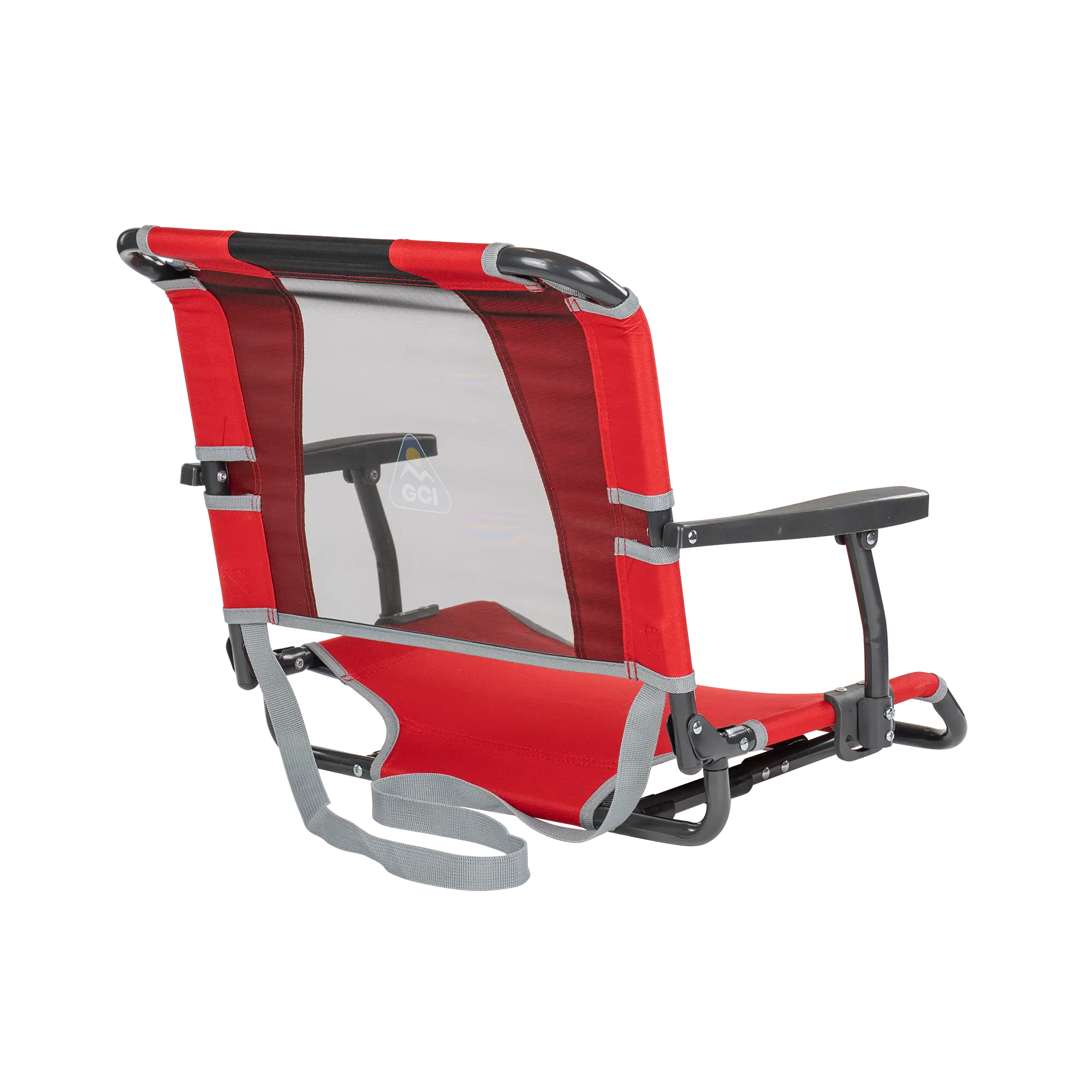 Heavy Duty Big Comfort Stadium Chair with Armrests - Rocker Chair for Camping & Lawns Detail