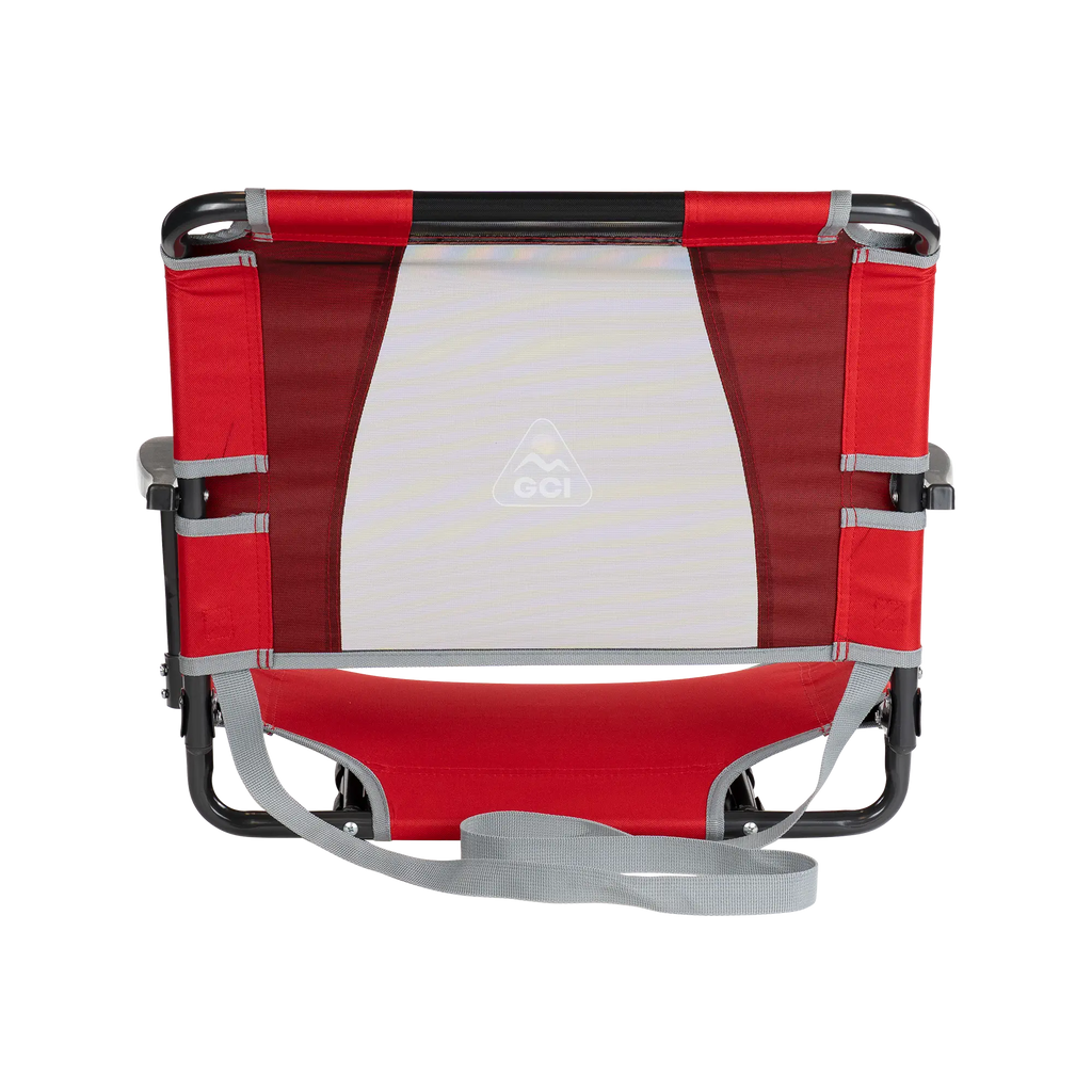 Heavy Duty Big Comfort Stadium Chair with Armrests - Rocker Chair for Camping & Lawns Detail