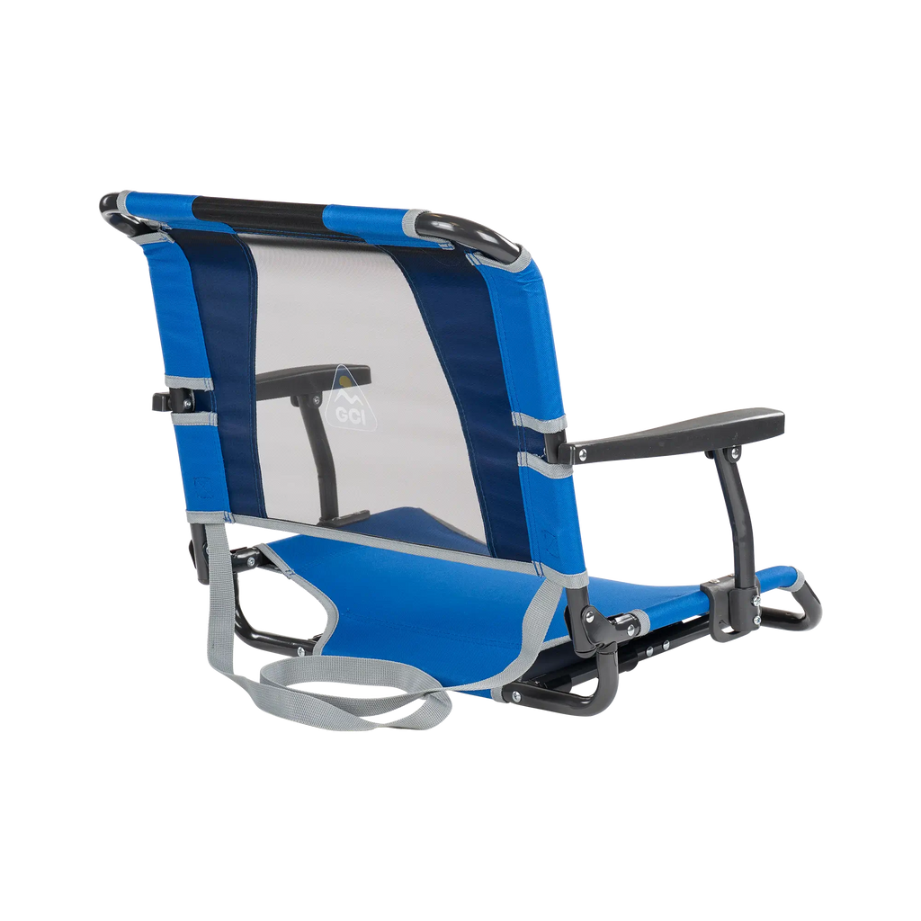 Heavy Duty Big Comfort Stadium Chair with Armrests - Rocker Chair for Camping & Lawns Detail