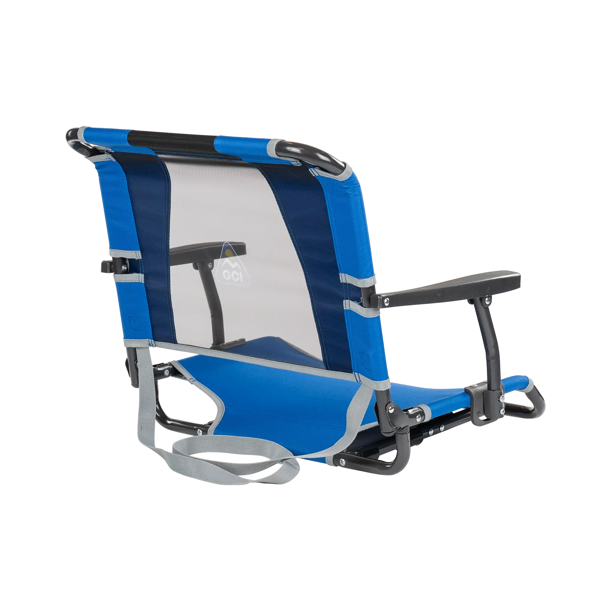 Heavy Duty Big Comfort Stadium Chair with Armrests - Rocker Chair for Camping & Lawns Detail