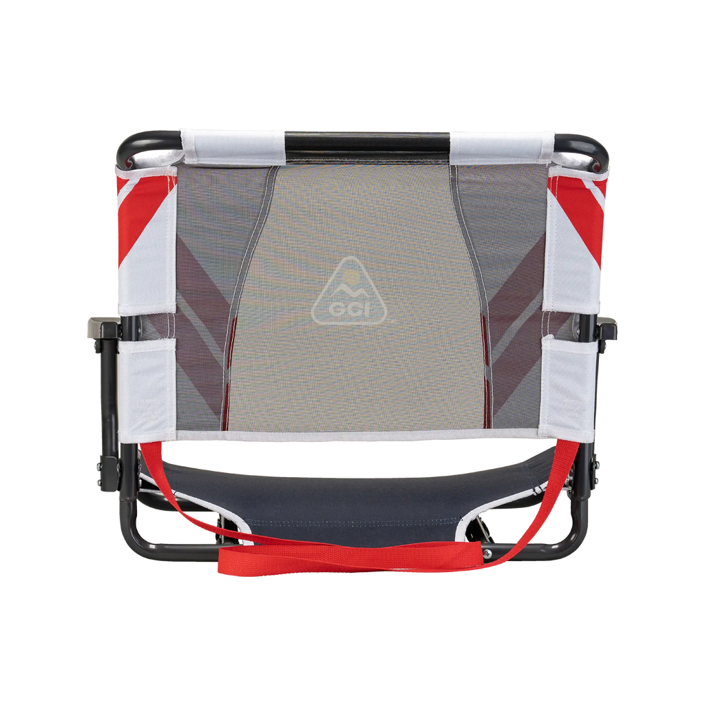 Heavy Duty Big Comfort Stadium Chair with Armrests - Rocker Chair for Camping & Lawns Detail