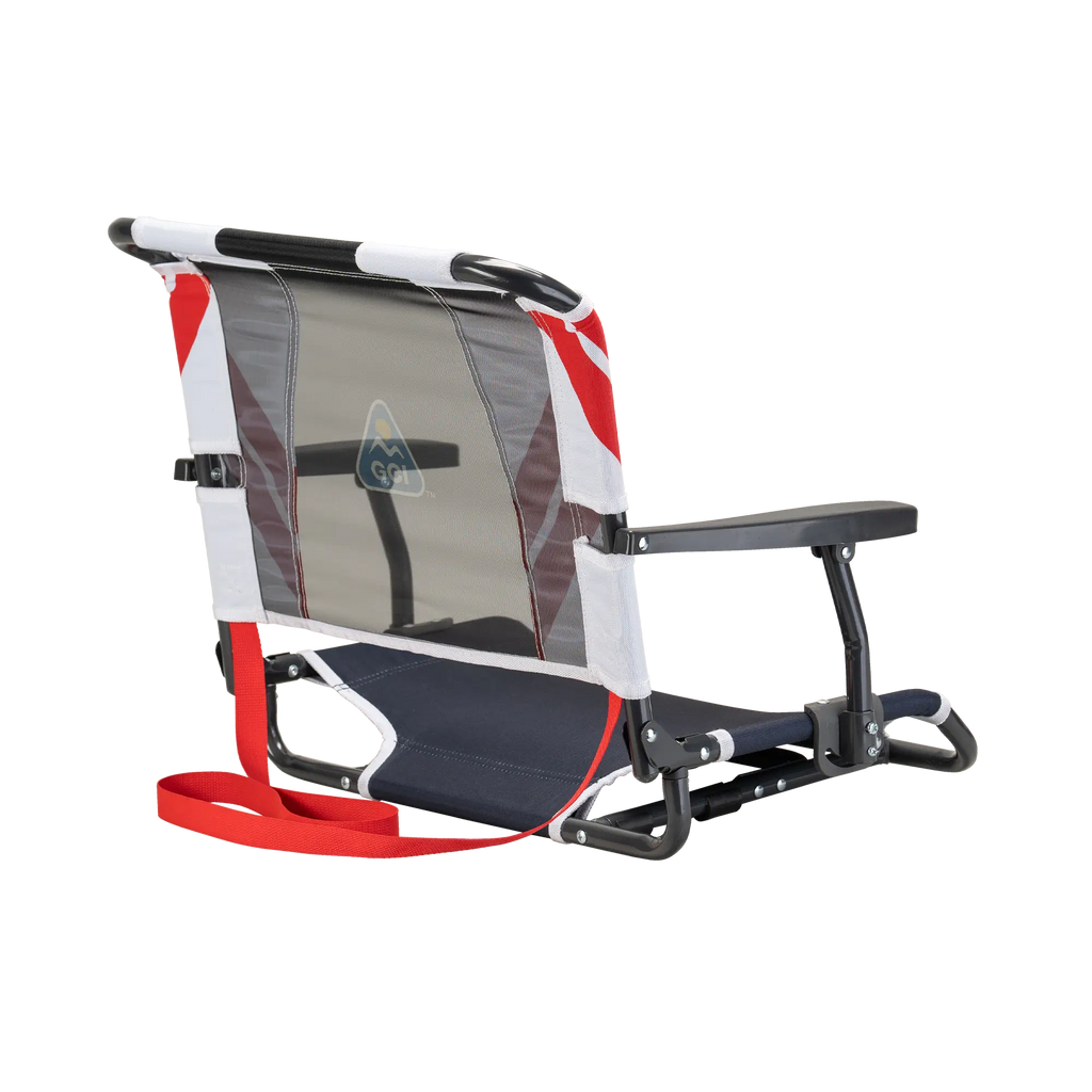 Heavy Duty Big Comfort Stadium Chair with Armrests - Rocker Chair for Camping & Lawns Detail