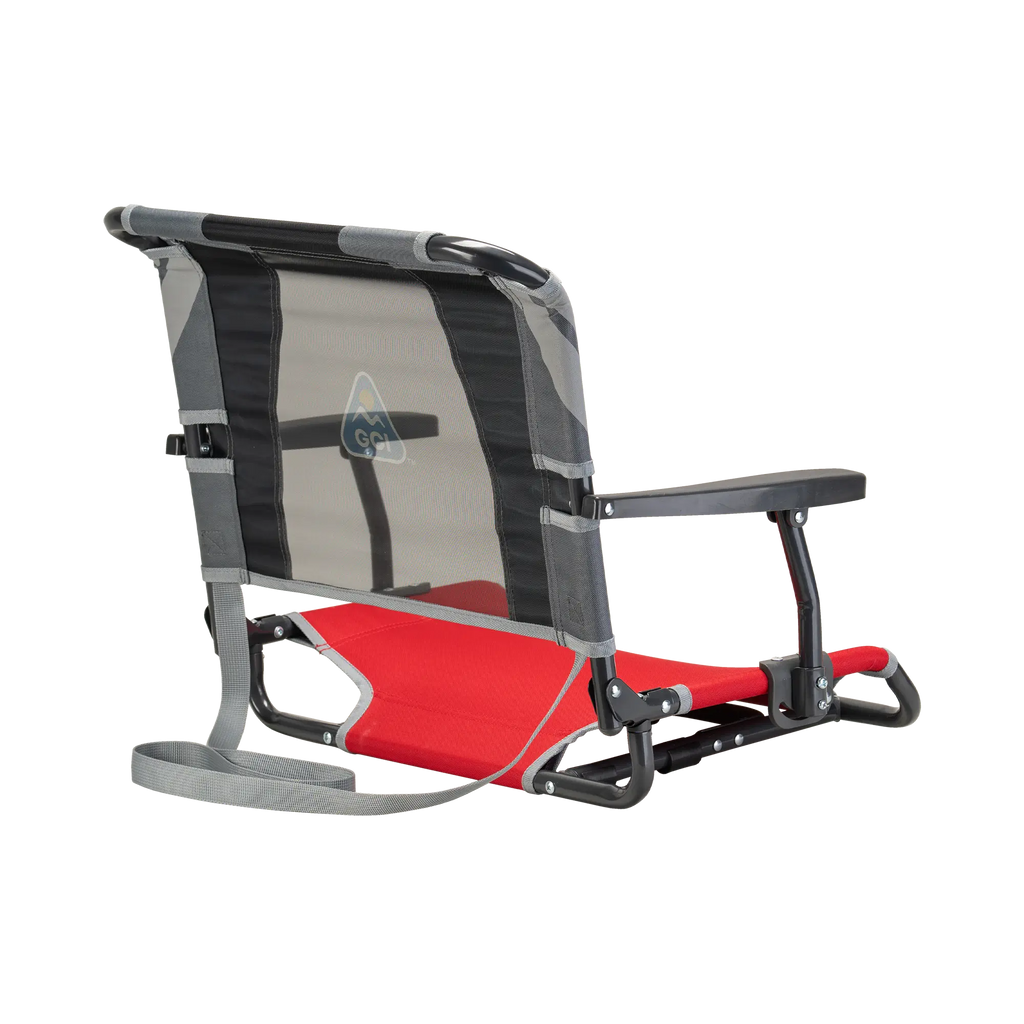 Heavy Duty Big Comfort Stadium Chair with Armrests - Rocker Chair for Camping & Lawns Detail