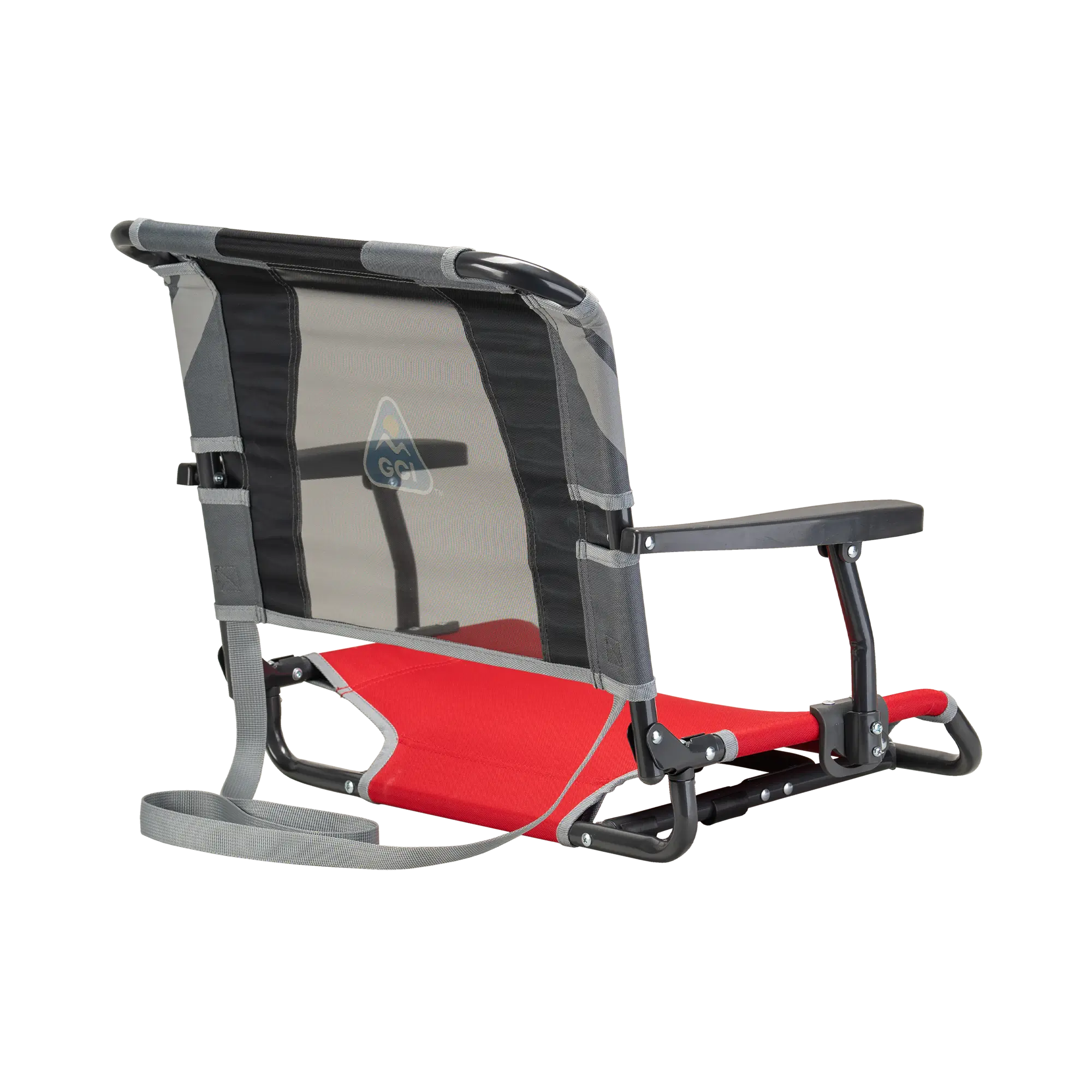 Heavy Duty Big Comfort Stadium Chair with Armrests - Rocker Chair for Camping & Lawns Detail