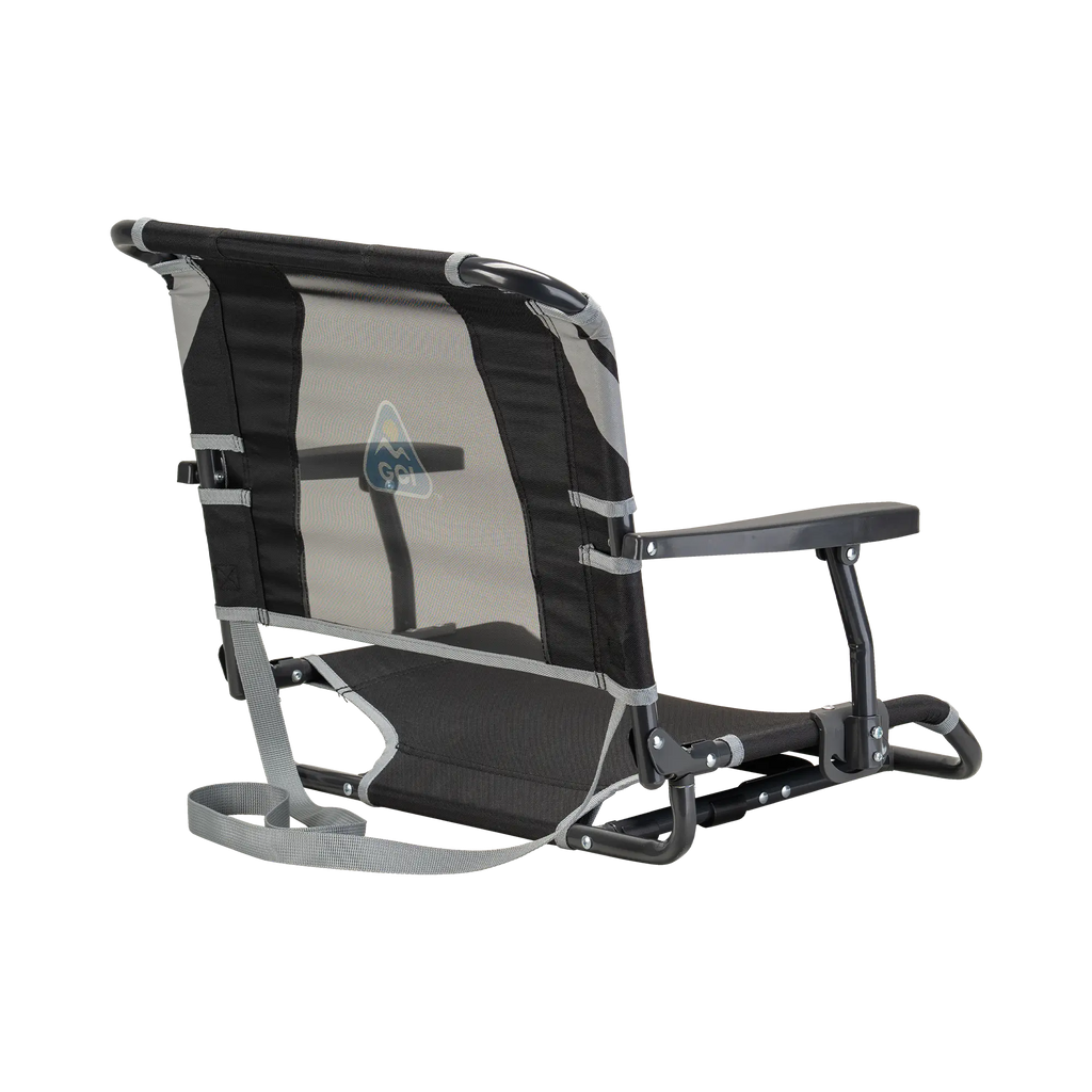 Heavy Duty Big Comfort Stadium Chair with Armrests - Rocker Chair for Camping & Lawns Detail