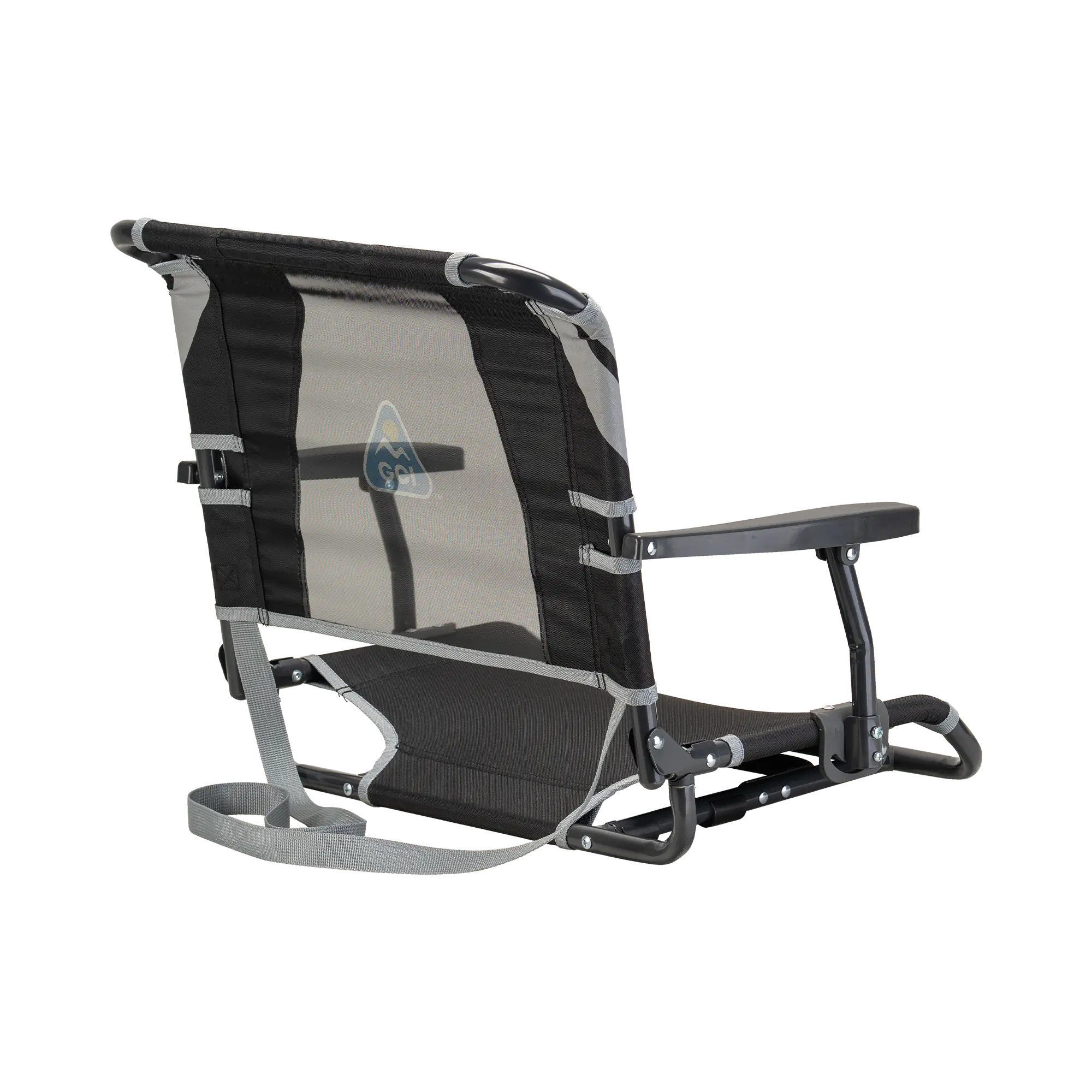 Heavy Duty Big Comfort Stadium Chair with Armrests - Rocker Chair for Camping & Lawns Detail