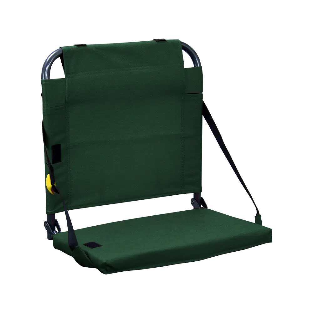 Foldable BleacherBack - Outdoor Rocking Chairs with Dynamic Comfort Edge - Hunter