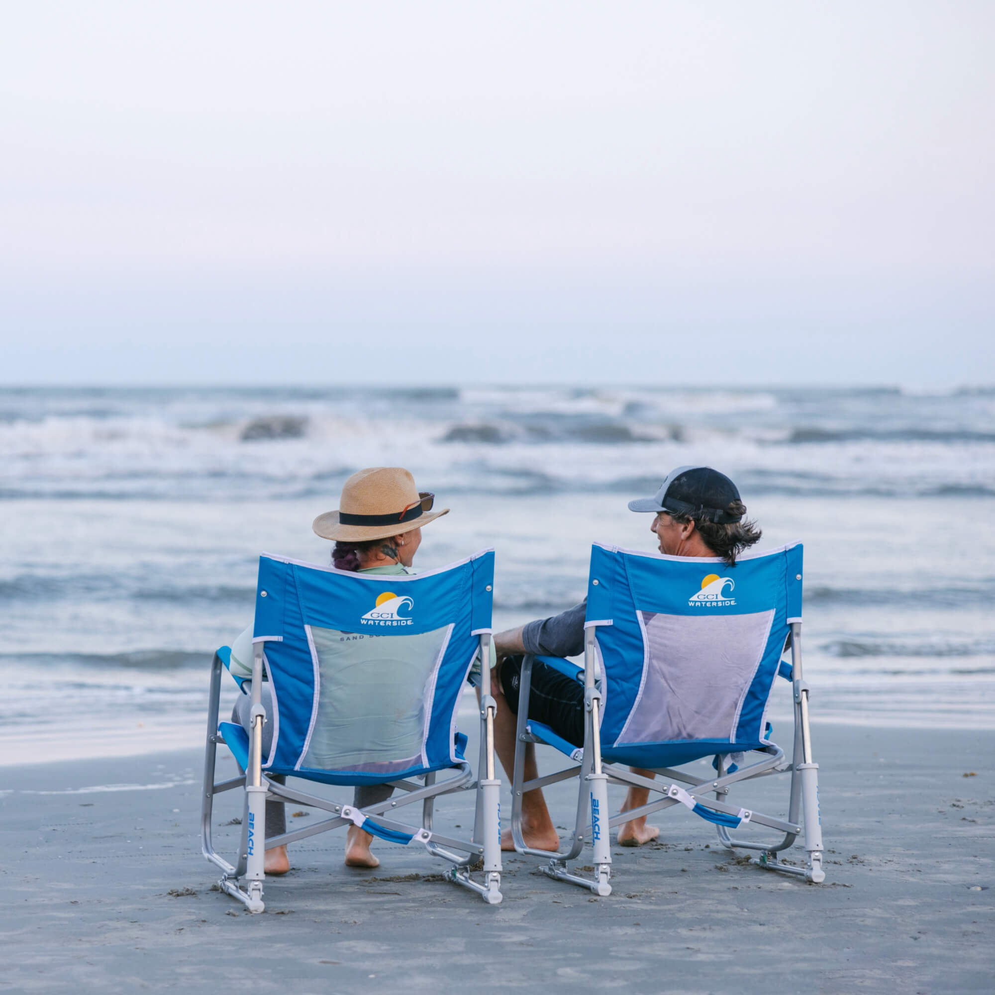 Premium All-Weather Beach Rocker - Rocker Chair for Camping & Lawns Detail