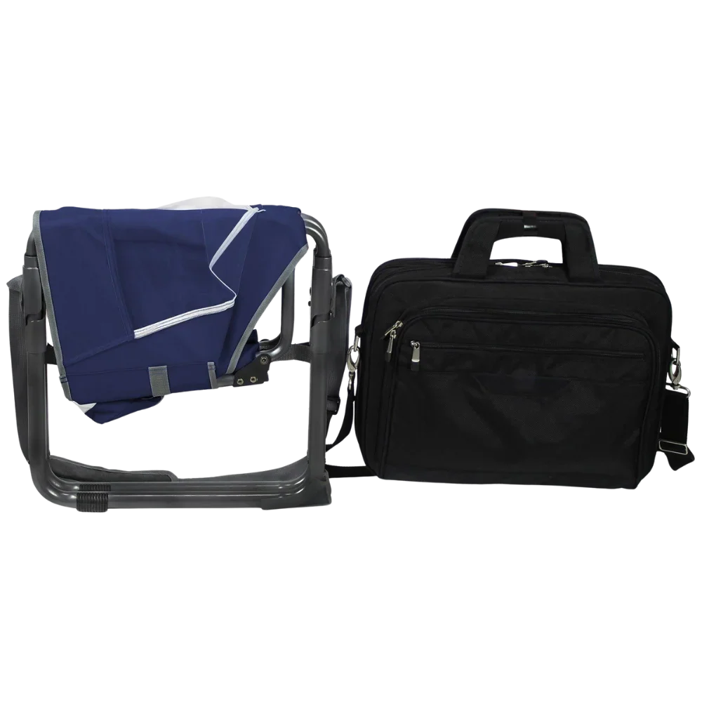 Ergonomic Portable Xpress Director's Chair - Camp Rocker Chair for Fishing & Beach Trips Detail