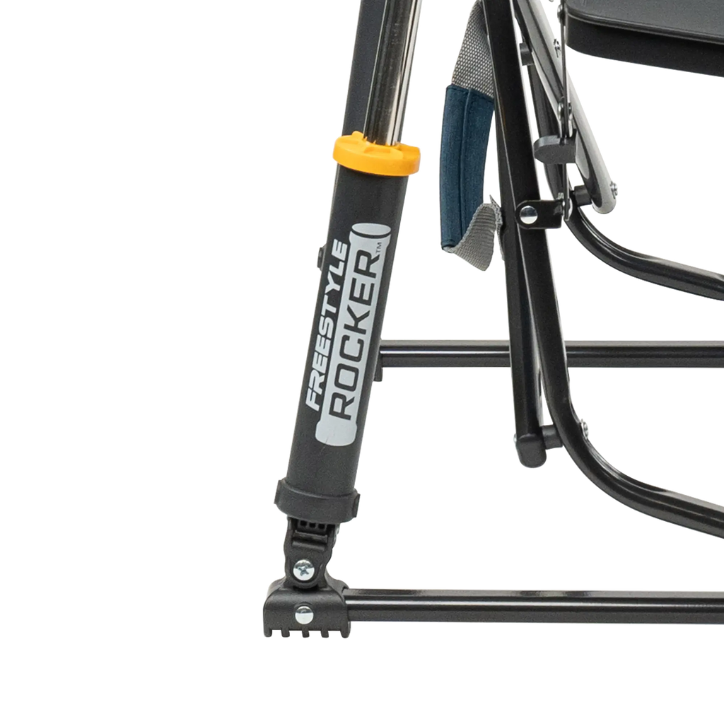 Ergonomic Portable Freestyle Rocker with Side Table - Folding Rocking Chair - Perfect for Tailgating Detail