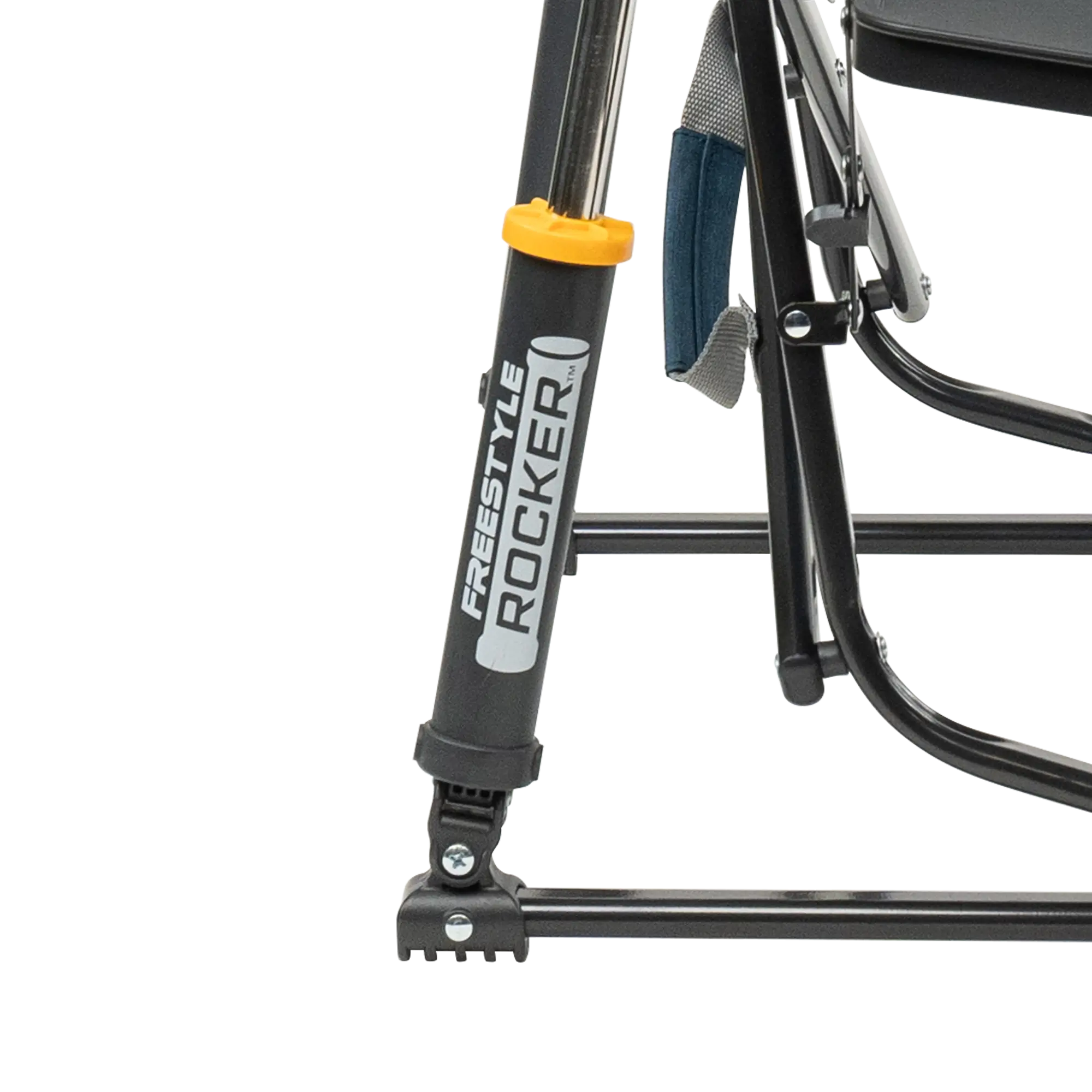 Ergonomic Portable Freestyle Rocker with Side Table - Folding Rocking Chair - Perfect for Tailgating Detail