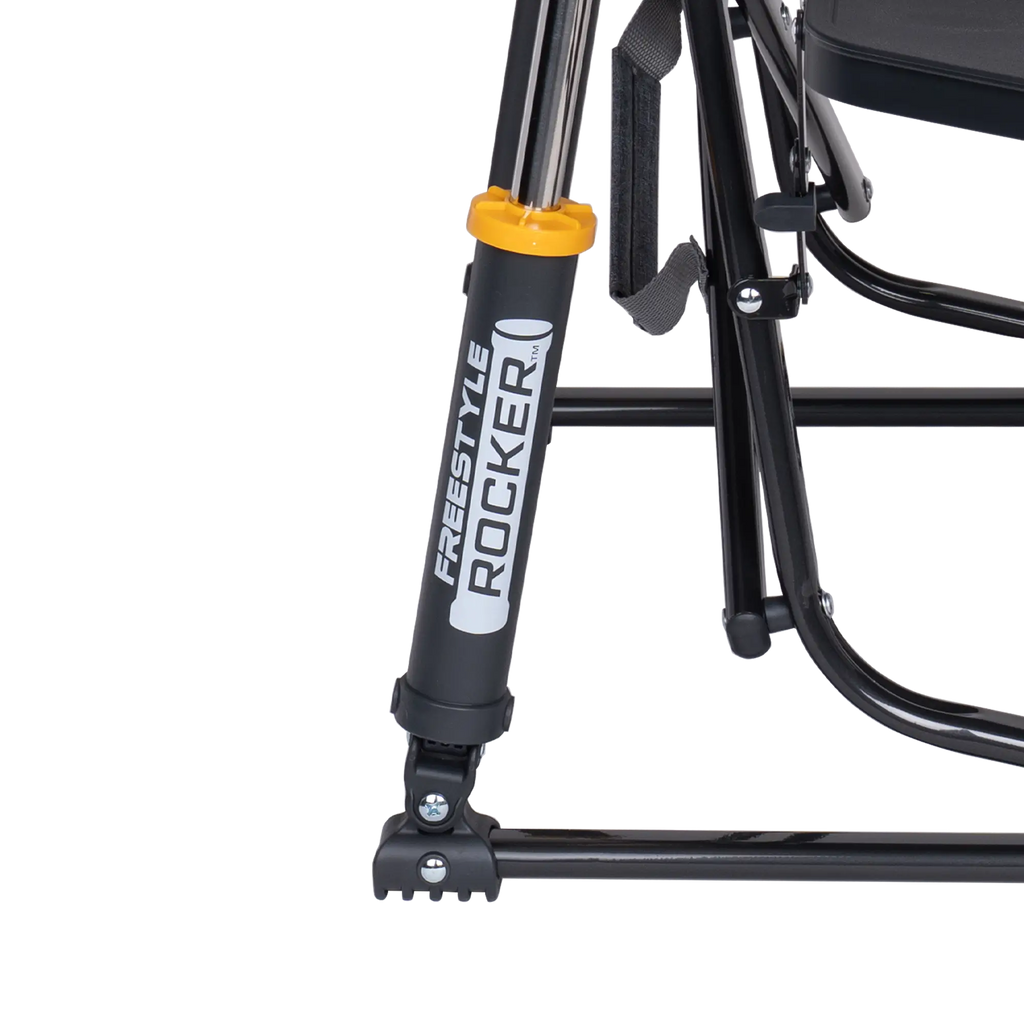 Ergonomic Portable Freestyle Rocker with Side Table - Folding Rocking Chair - Perfect for Tailgating Detail