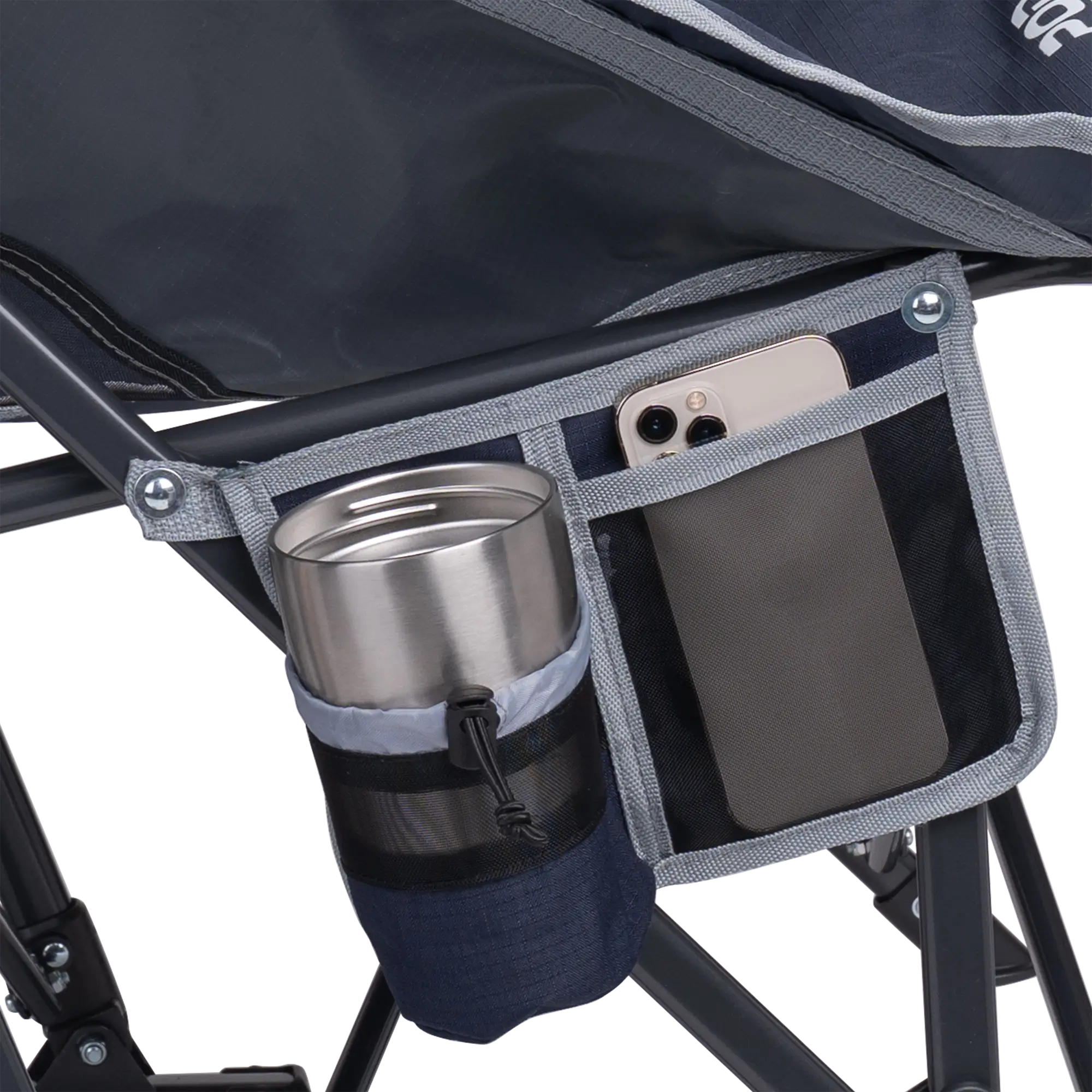 Ultra-Comfortable Pod Rocker - Camp Rocker Chair for Fishing & Beach Trips Detail