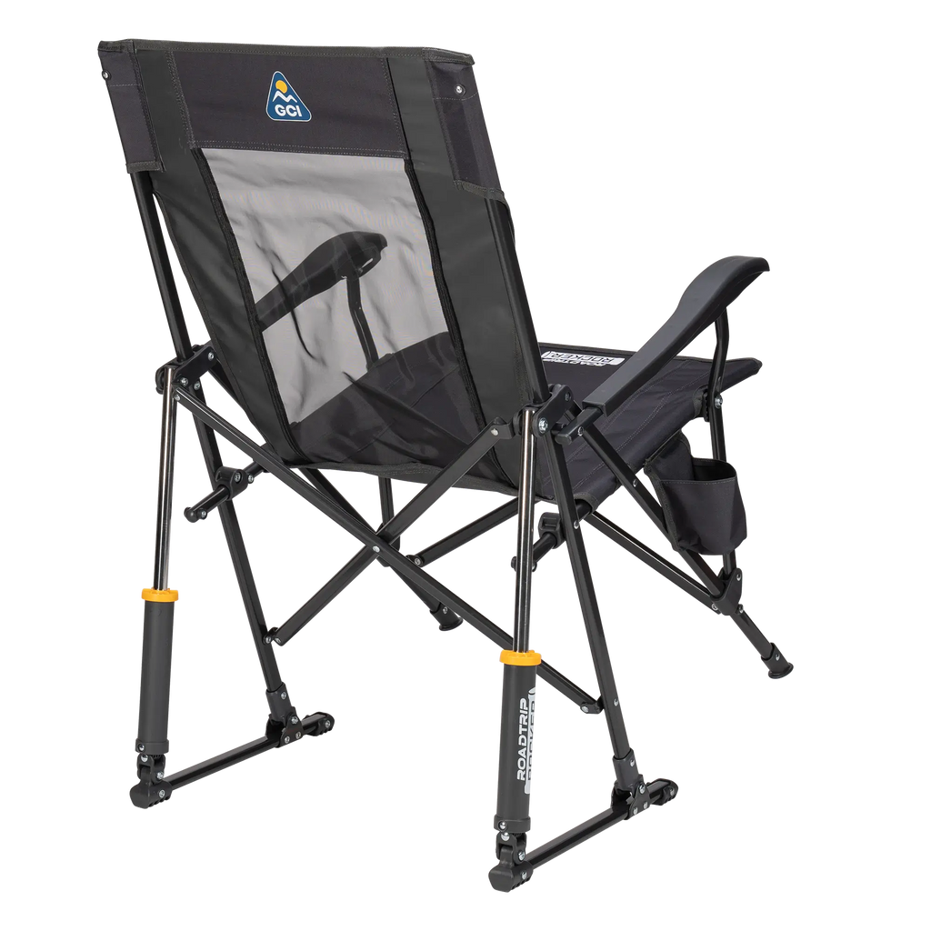 Foldable RoadTrip Rocker - Folding Rocking Chair - Perfect for Tailgating Detail