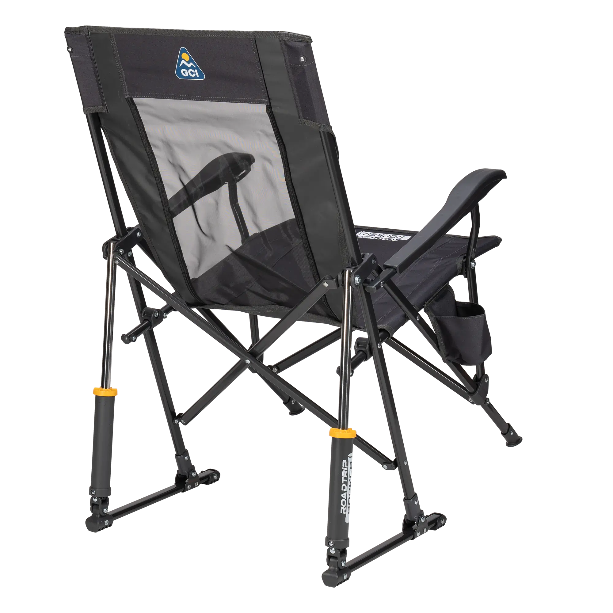 Foldable RoadTrip Rocker - Folding Rocking Chair - Perfect for Tailgating Detail