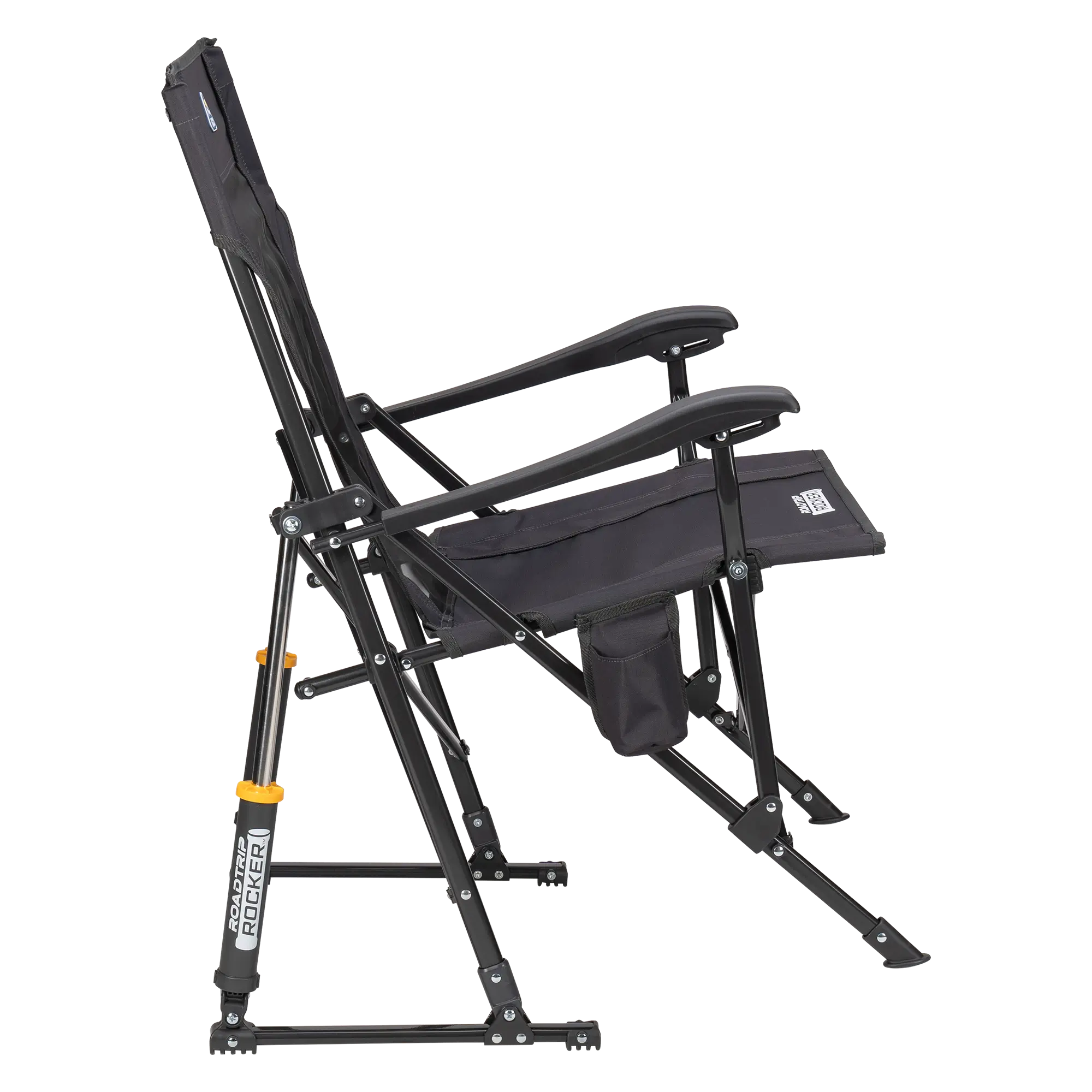 Foldable RoadTrip Rocker - Folding Rocking Chair - Perfect for Tailgating Detail