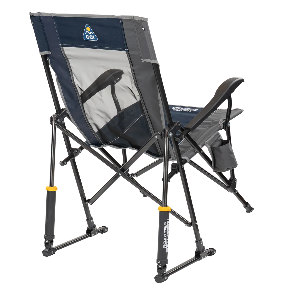 Foldable RoadTrip Rocker - Folding Rocking Chair - Perfect for Tailgating Detail