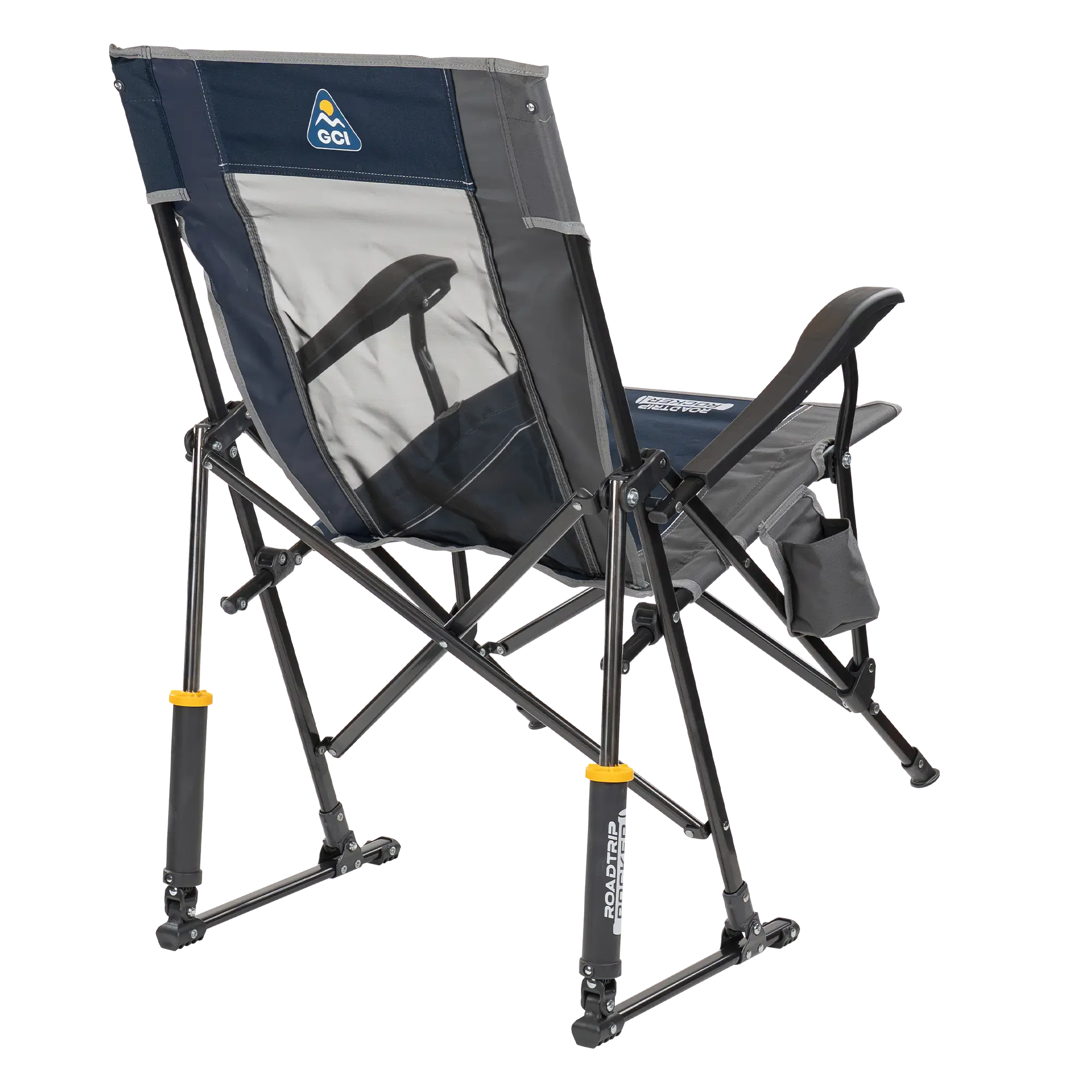 Foldable RoadTrip Rocker - Folding Rocking Chair - Perfect for Tailgating Detail