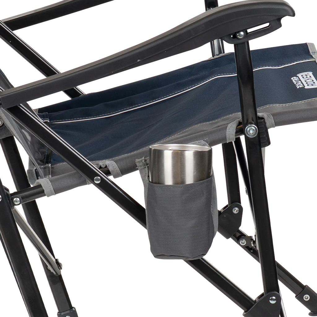 Foldable RoadTrip Rocker - Folding Rocking Chair - Perfect for Tailgating Detail