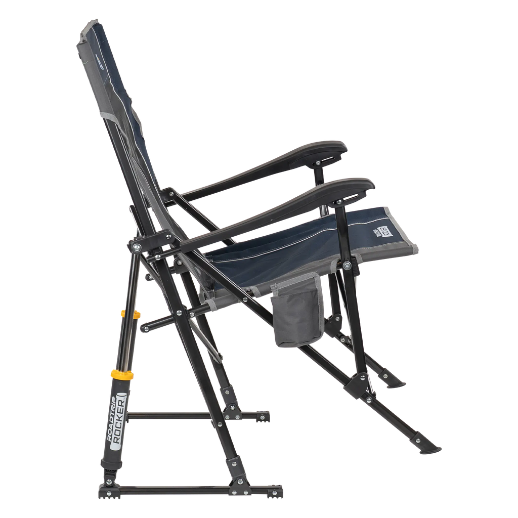Foldable RoadTrip Rocker - Folding Rocking Chair - Perfect for Tailgating Detail