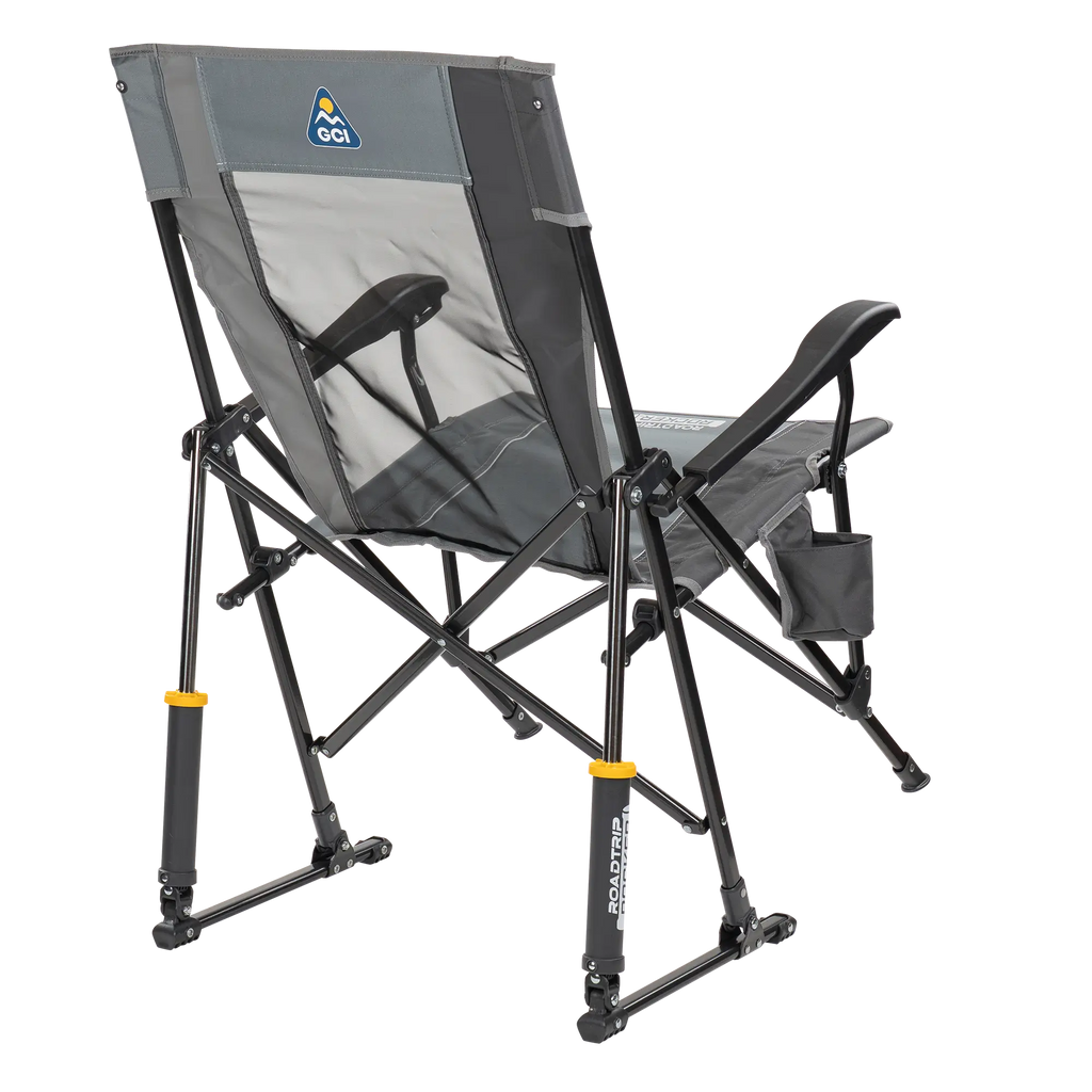 Foldable RoadTrip Rocker - Folding Rocking Chair - Perfect for Tailgating Detail
