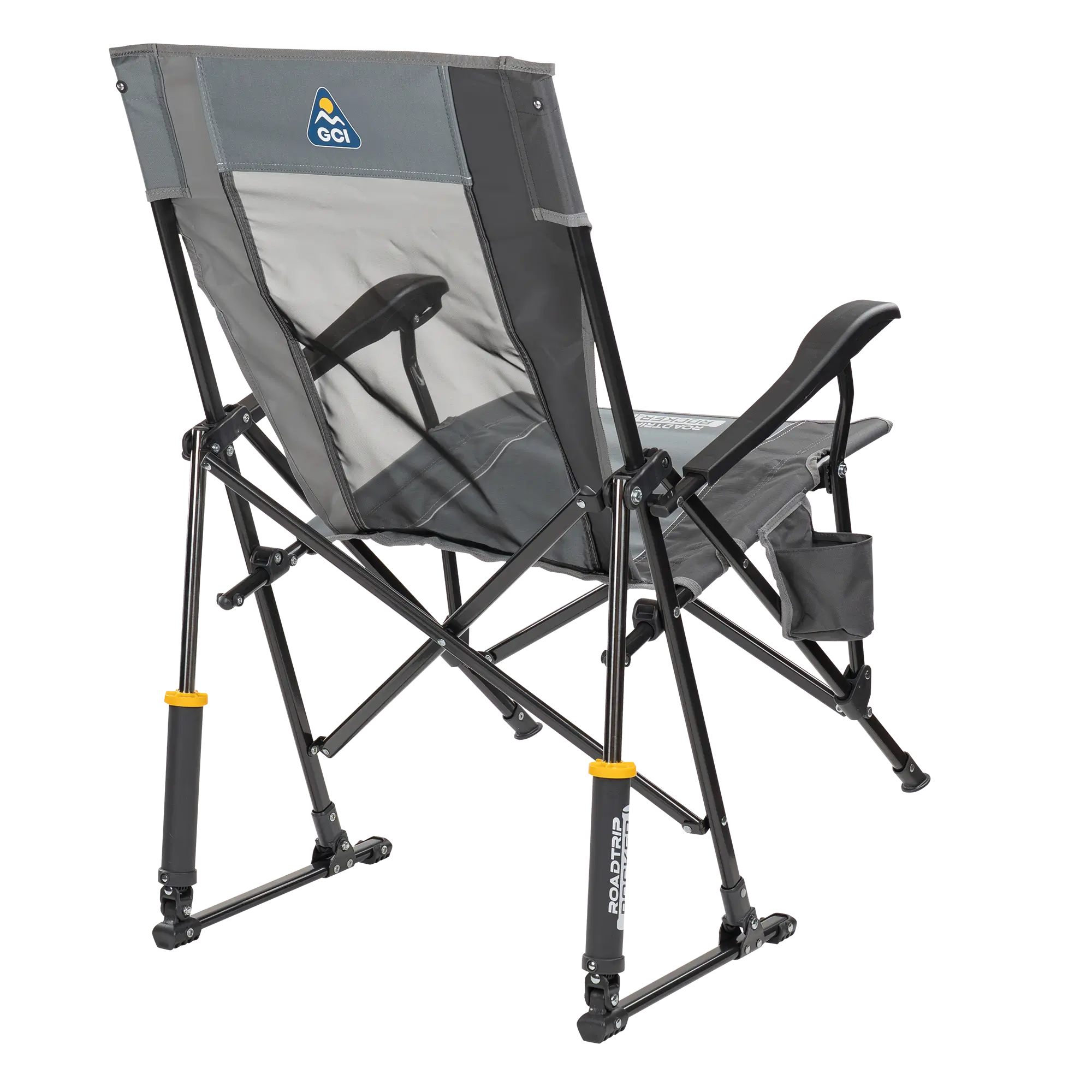 Foldable RoadTrip Rocker - Folding Rocking Chair - Perfect for Tailgating Detail
