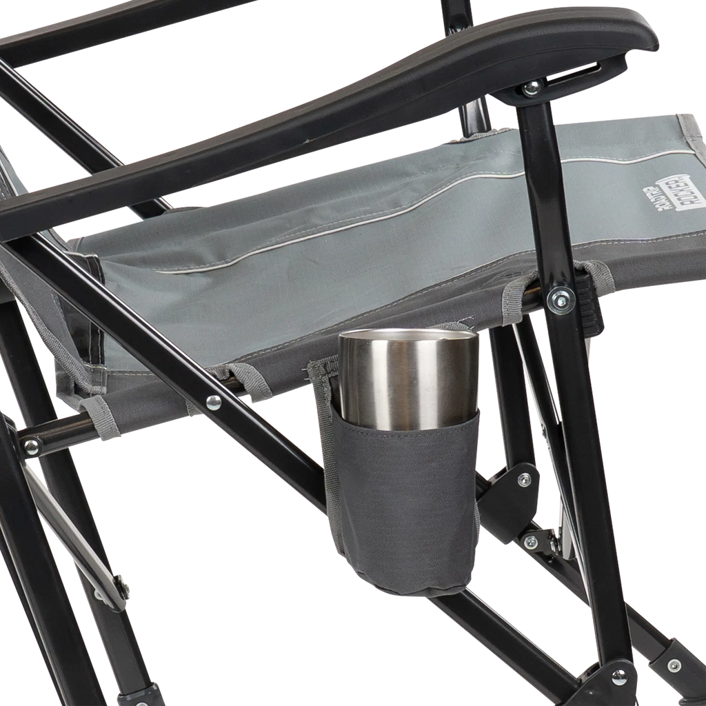 Foldable RoadTrip Rocker - Folding Rocking Chair - Perfect for Tailgating Detail