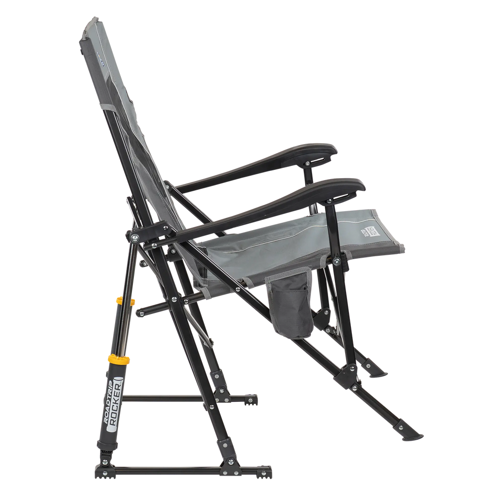 Foldable RoadTrip Rocker - Folding Rocking Chair - Perfect for Tailgating Detail