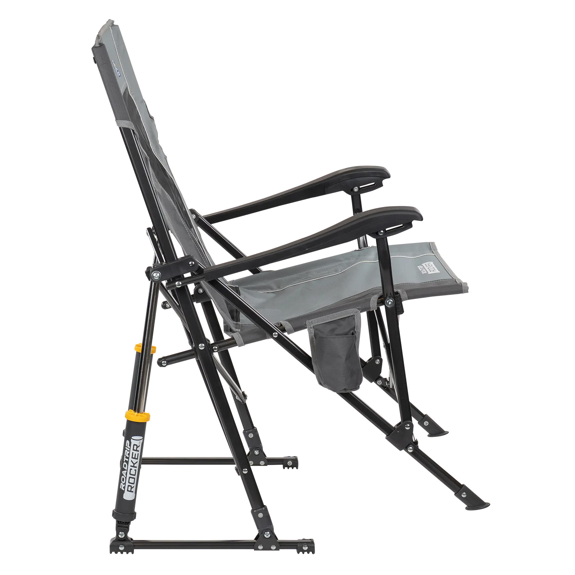 Foldable RoadTrip Rocker - Folding Rocking Chair - Perfect for Tailgating Detail