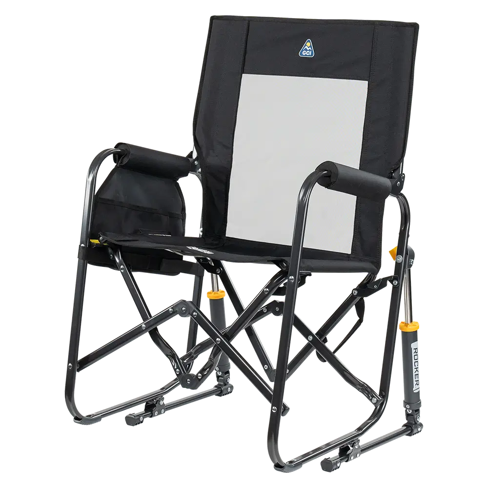 Ultra-Comfortable Stowaway Rocker - Camp Rocker Chair for Fishing & Beach Trips Detail