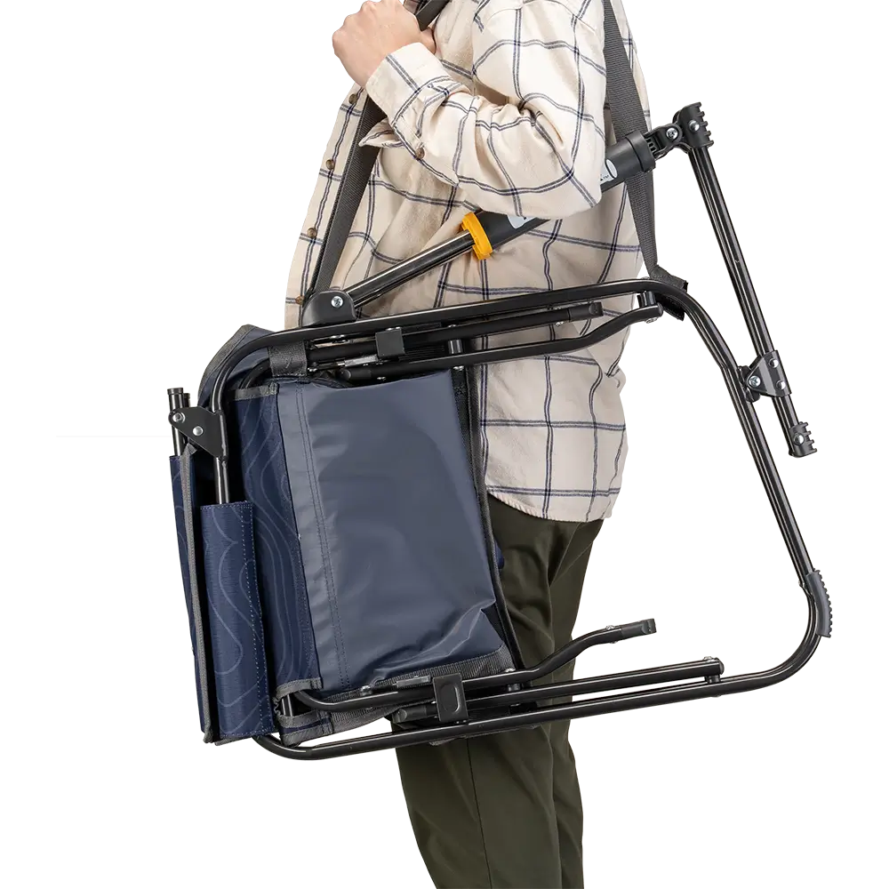 Ultra-Comfortable Stowaway Rocker - Camp Rocker Chair for Fishing & Beach Trips Detail