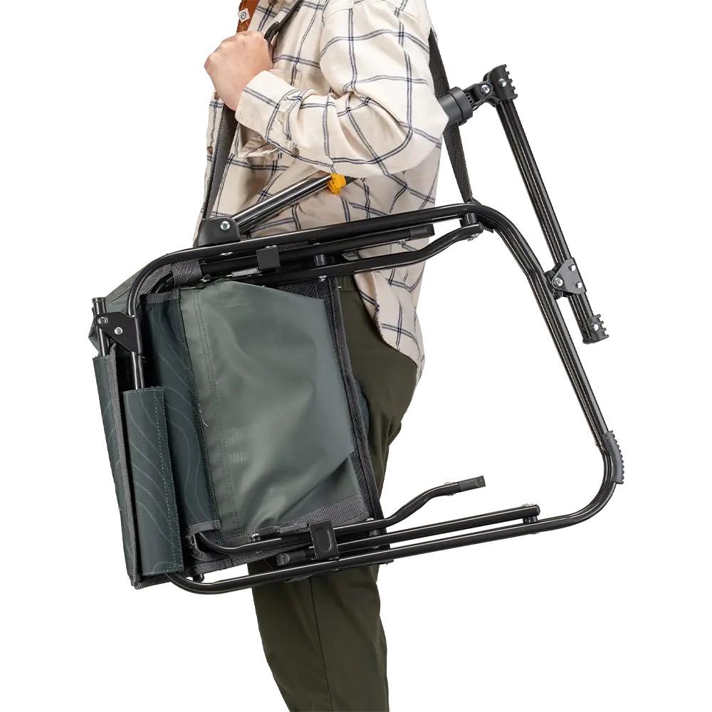 Ultra-Comfortable Stowaway Rocker - Camp Rocker Chair for Fishing & Beach Trips Detail