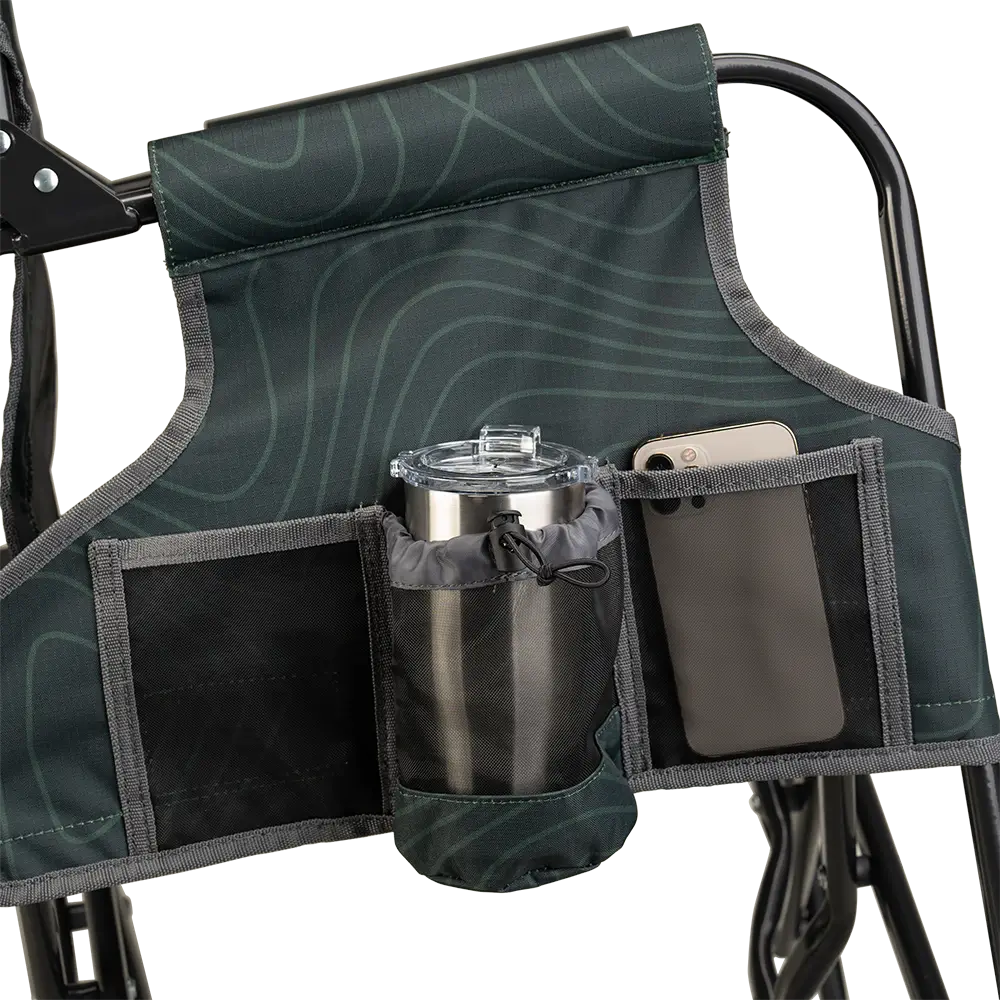 Ultra-Comfortable Stowaway Rocker - Camp Rocker Chair for Fishing & Beach Trips Detail