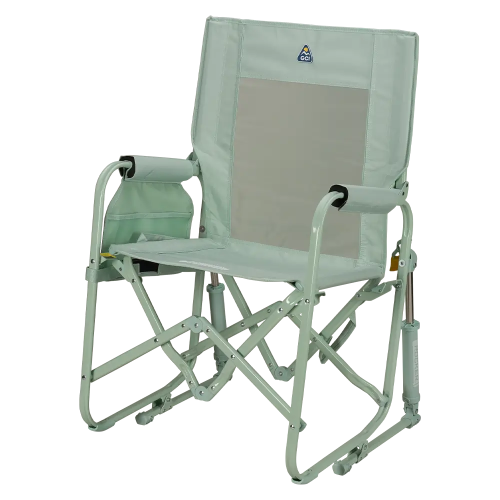 Ultra-Comfortable Stowaway Rocker - Camp Rocker Chair for Fishing & Beach Trips Detail