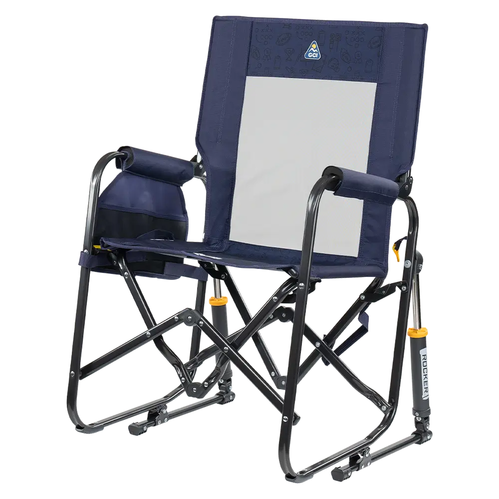Ultra-Comfortable Stowaway Rocker - Camp Rocker Chair for Fishing & Beach Trips Detail