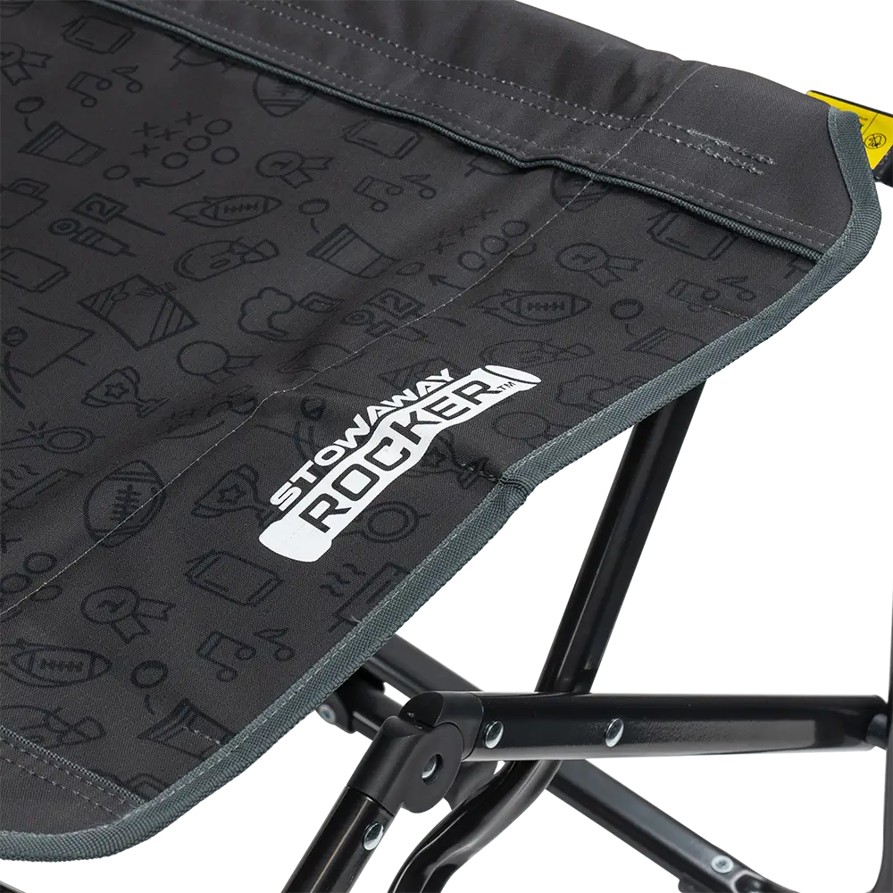 Ultra-Comfortable Stowaway Rocker - Camp Rocker Chair for Fishing & Beach Trips Detail