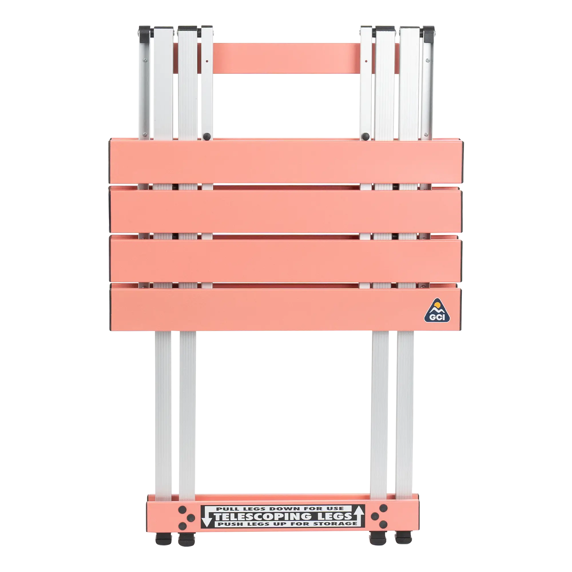 Compact Compact Camp Table 20 - Folding Camping Table with Storage Shelves Detail