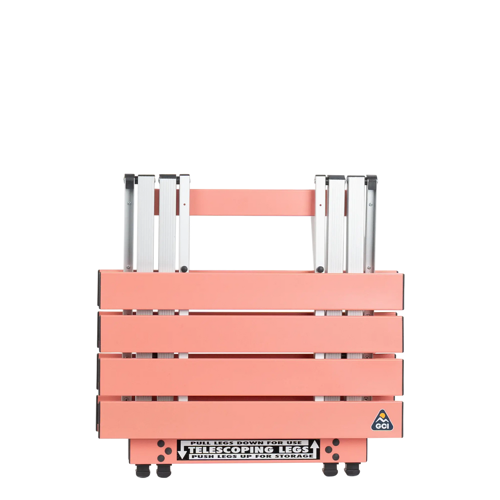 Compact Compact Camp Table 20 - Folding Camping Table with Storage Shelves Detail