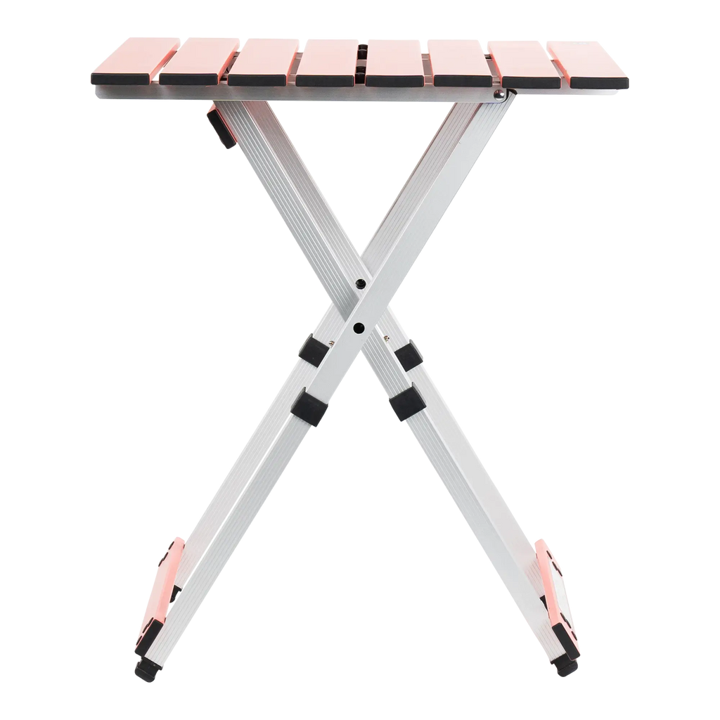 Compact Compact Camp Table 20 - Folding Camping Table with Storage Shelves Detail