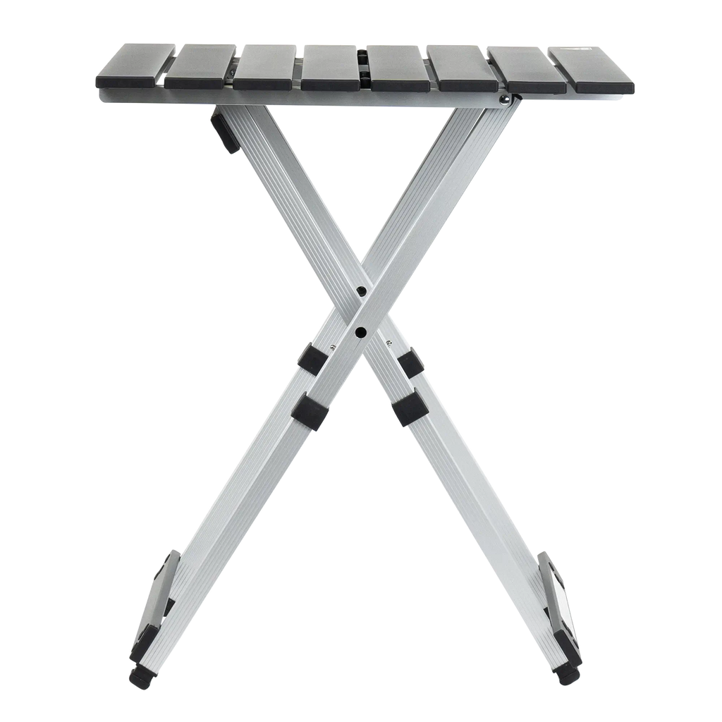Compact Compact Camp Table 20 - Folding Camping Table with Storage Shelves Detail