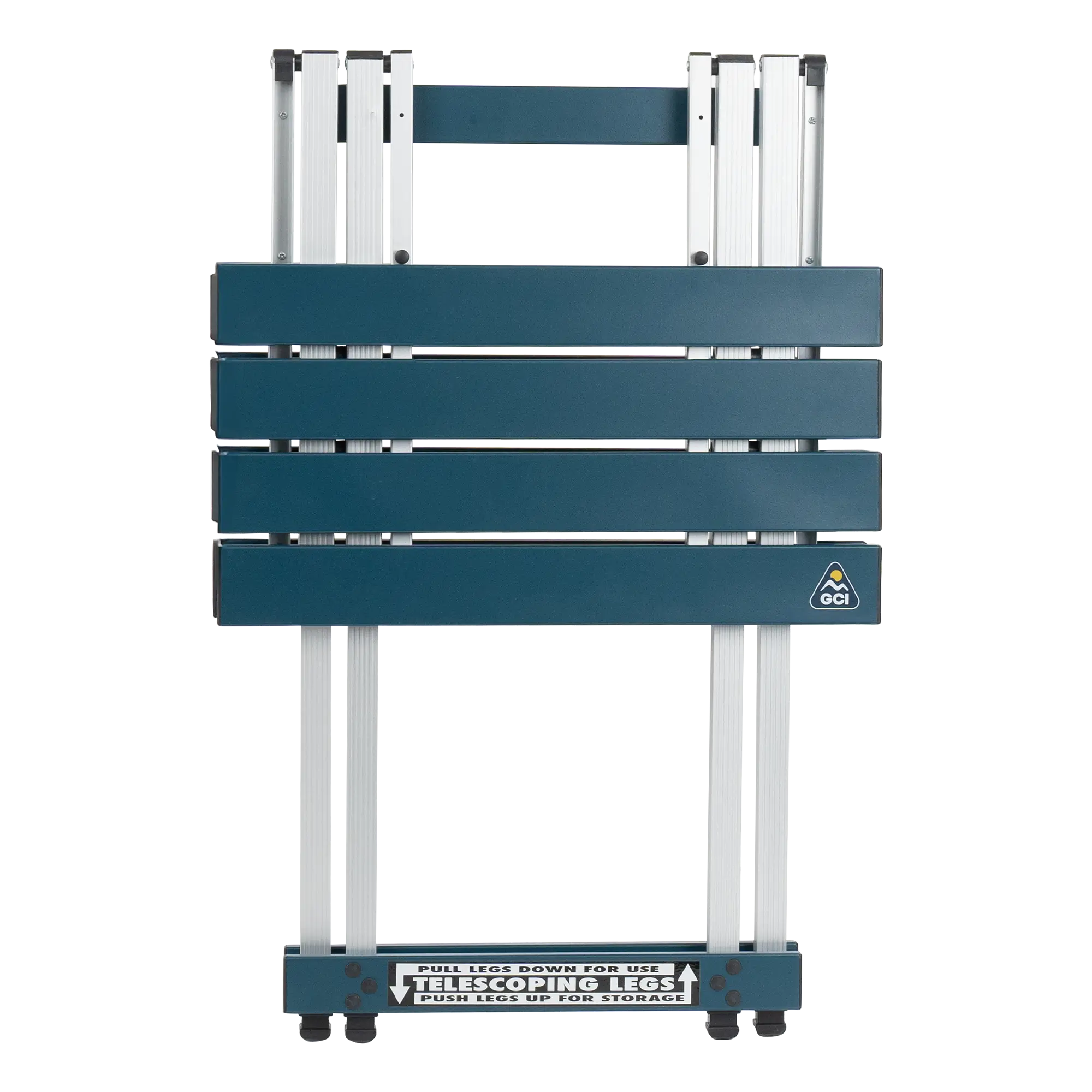 Compact Compact Camp Table 20 - Folding Camping Table with Storage Shelves Detail