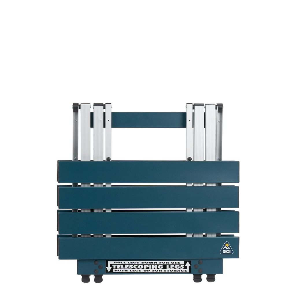 Compact Compact Camp Table 20 - Folding Camping Table with Storage Shelves Detail