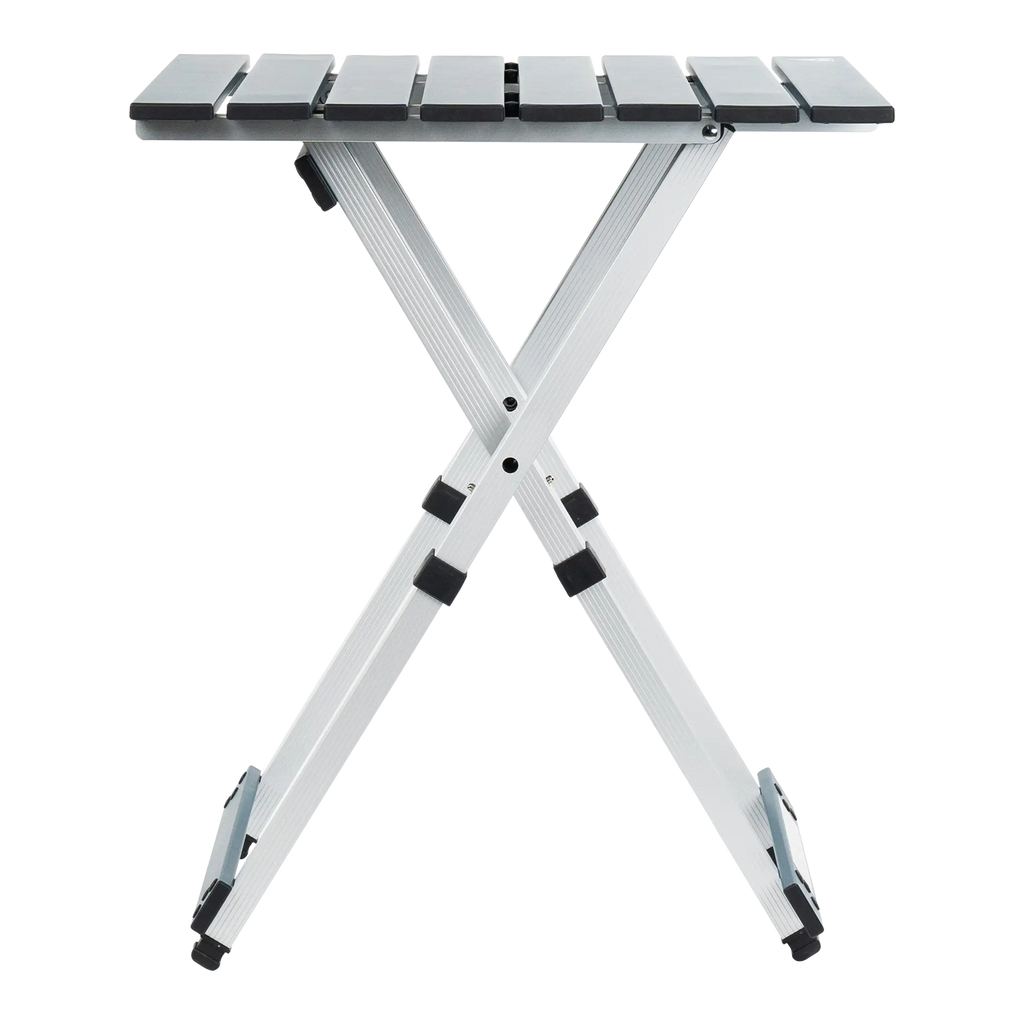 Compact Compact Camp Table 20 - Folding Camping Table with Storage Shelves Detail