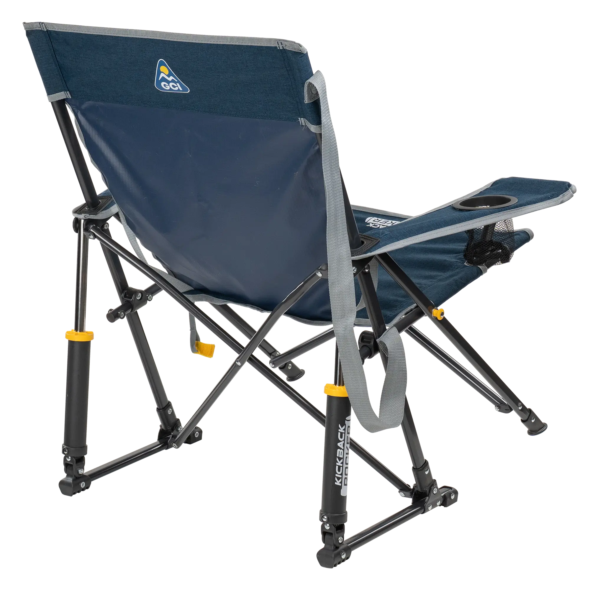 Heavy Duty Kickback Rocker - Outdoor Rocking Chairs with Dynamic Comfort Edge Detail