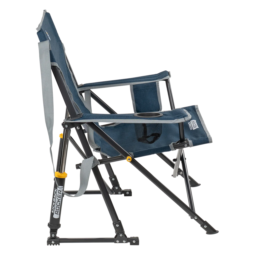 Heavy Duty Kickback Rocker - Outdoor Rocking Chairs with Dynamic Comfort Edge Detail