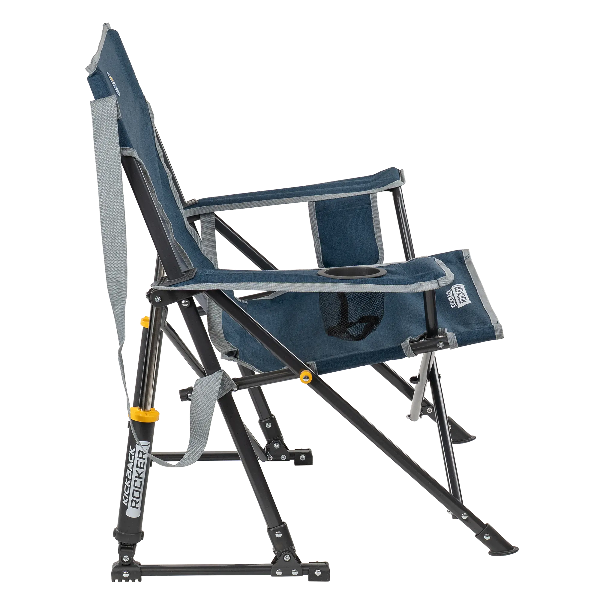 Heavy Duty Kickback Rocker - Outdoor Rocking Chairs with Dynamic Comfort Edge Detail
