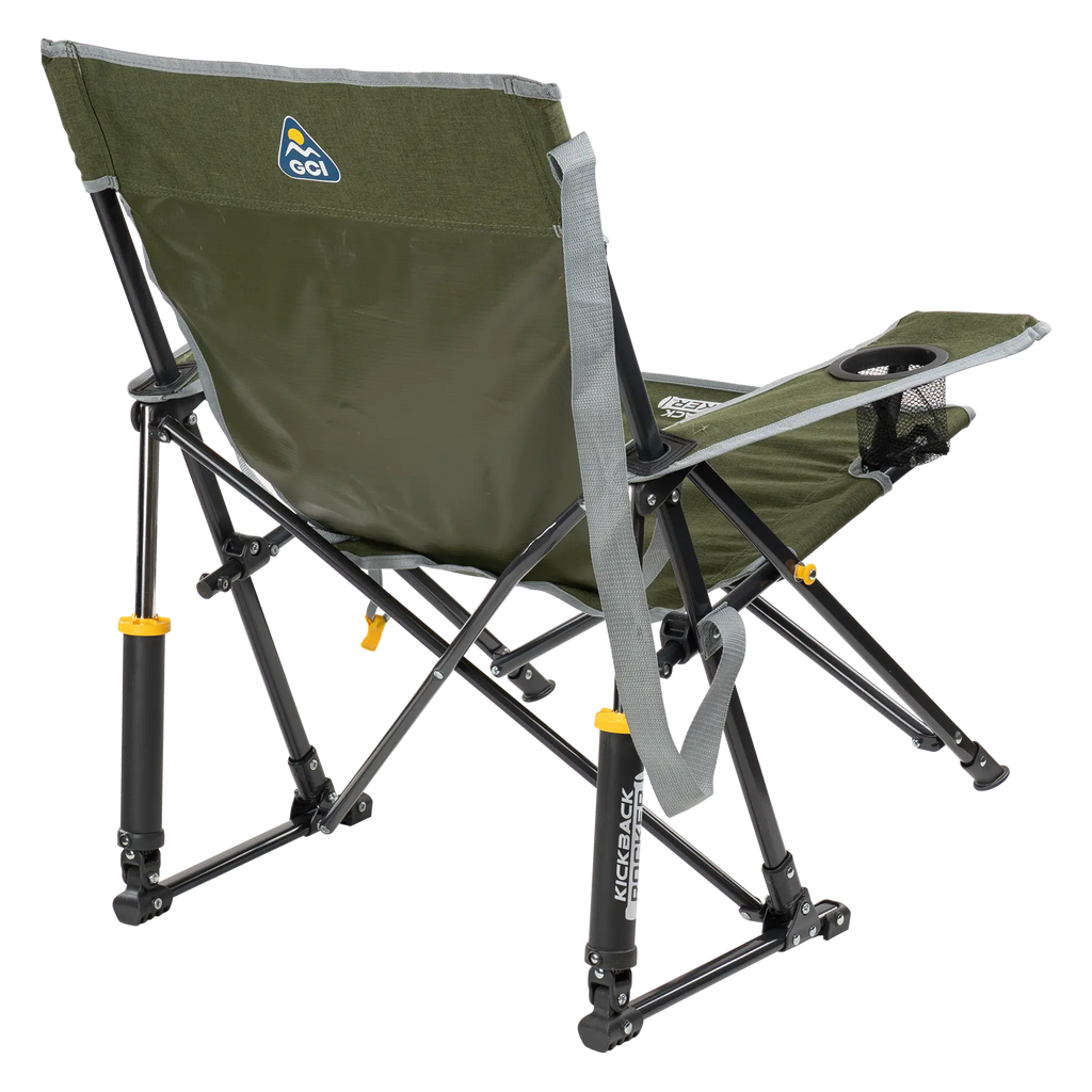 Heavy Duty Kickback Rocker - Outdoor Rocking Chairs with Dynamic Comfort Edge Detail